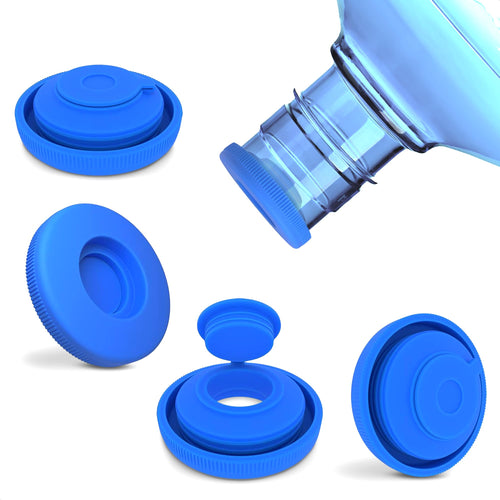 Reusable Caps for 5 Gallon Water Jugs, 4 Pack