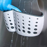 Over-Faucet Silicone Sponge Holder, Adjustable Sink Caddy