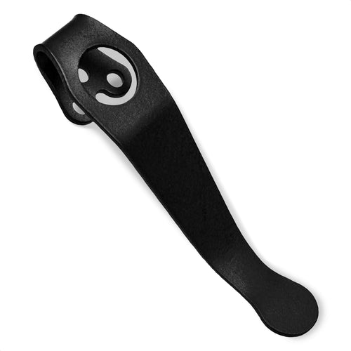 Titanium Deep Carry Clip, 55 x 12 mm, for Spyderco C81, C10 and C11