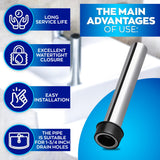 Bar Sink Overflow Stopper Tube, Fits 1.75 In Drain