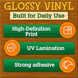 150 Cute Animal Vinyl Stickers for Water Bottles and Laptops
