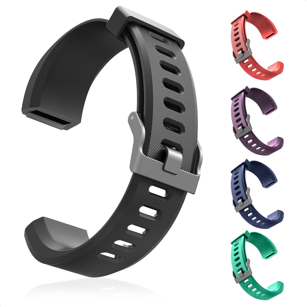 Colored Silicone Bands for ID115Plus HR, 2 Pack