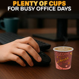 3 Oz Brown Paper Espresso Cups, 200 Pack
