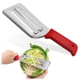 Dual Blade Cabbage Shredder, 11.8 Inch Stainless Steel