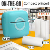 Mini Inkless Thermal Sticker Printer for Phone