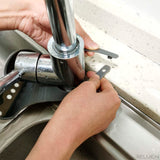 Over-Faucet Silicone Sponge Holder, Adjustable Sink Caddy