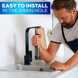 Bar Sink Overflow Stopper Tube, Fits 1.75 In Drain