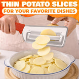 Dual Blade Cabbage Shredder, 11.8 Inch Stainless Steel