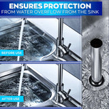 Bar Sink Overflow Stopper Tube, Fits 1.75 In Drain