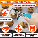 Cookie Scoop Set of 3 with Trigger, Sizes #16, #20, #30