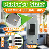 Ceiling Fan Direction Toggle Switch, 6-Pin, Prewired Leads