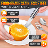 Curved Double Serrated Grapefruit Knife, Stainless Steel