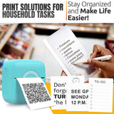 Mini Inkless Thermal Sticker Printer for Phone