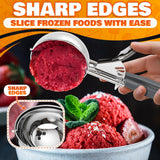 4 Oz Trigger Ice Cream Scoop, #8 Stainless Steel