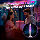 13.5 Inch LED Liquid Motion Lamp, 17 Colors, Remote