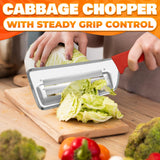 Dual Blade Cabbage Shredder, 11.8 Inch Stainless Steel
