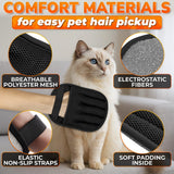 Reusable Pet Hair Remover Glove, 9.25 x 6.69 In