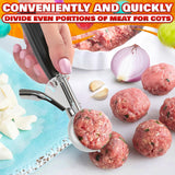 #40 Mini Portion Scoop, 0.8 oz Stainless Steel with Trigger