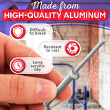 3/16 x 1-1/2 In Aluminum Dome Head Pop Rivets, 25 Pack