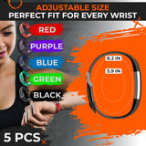 Colored Silicone Bands for ID115Plus HR, 2 Pack