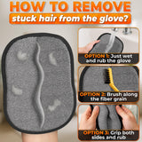 Reusable Pet Hair Remover Glove, 9.25 x 6.69 In